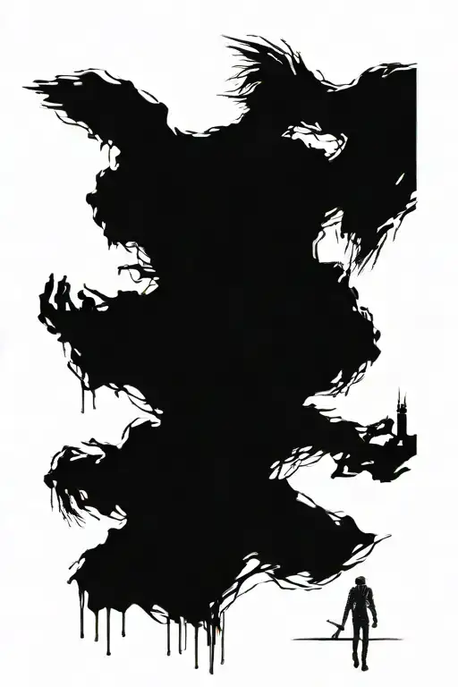 Realism Abandonment And Loneliness Depression Tattoo BlackInk AI realism-abandonment-and-loneliness-depression-tattoo-blackink-ai