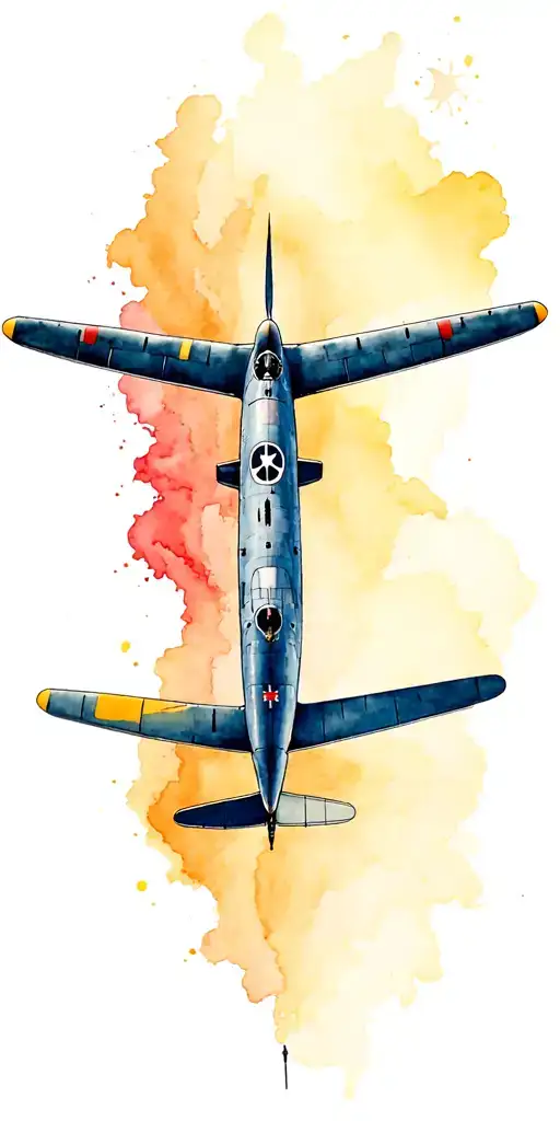 Lancaster bomber. Rolls Royce tattoo design idea