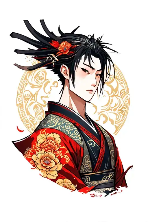 Zuko from avatar tattoo design idea