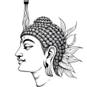 and Buda tattoo design idea