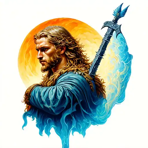 thorfinn you have no enemies tattoo design idea