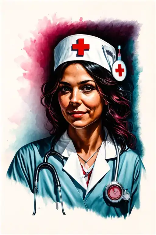 registered nurse tattoo for men tattoo design idea