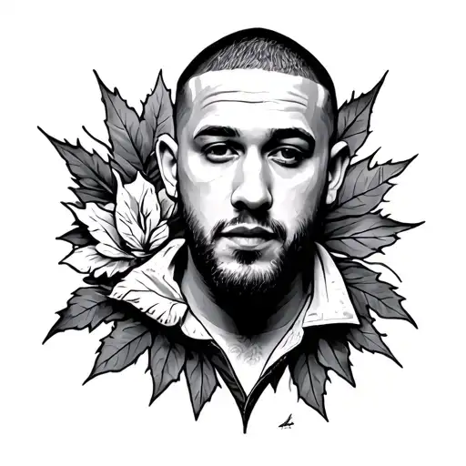 Mac miller, deftones, blink 182, ole 60, treaty oak revival, foo fighters tattoo design idea