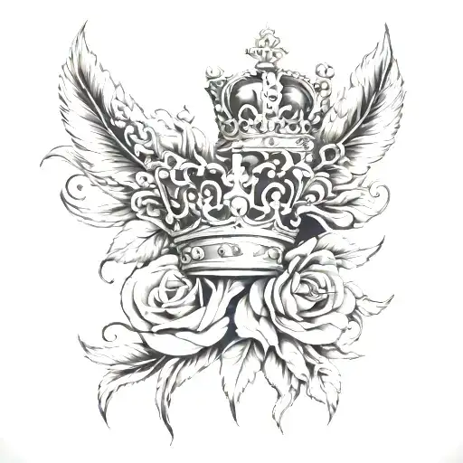 Royals Detail tattoo design idea