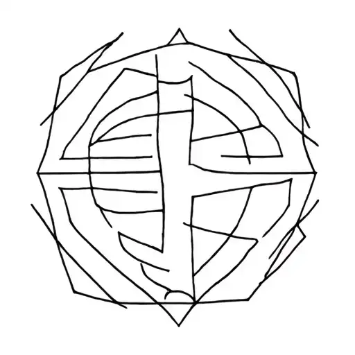 nazca lines tattoo design idea