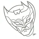 batman no cinema tattoo design idea