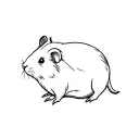 guinea pig tattoo design idea