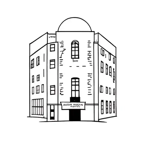 Alastor hazbin hotel tattoo design idea