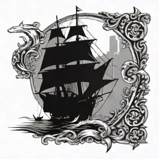 travels, courage, motivation, family, destiny, strength tattoo design idea