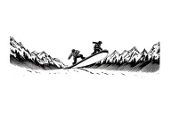 snowboarding tattoo design idea