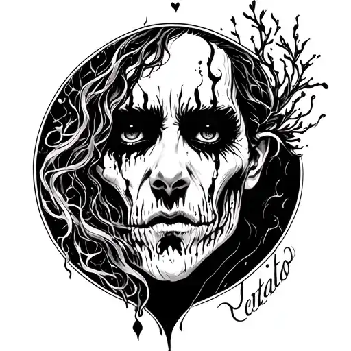 sandman tattoo design idea