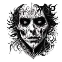 sandman tattoo design idea