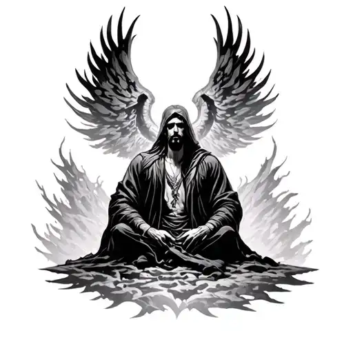 Thats who i praise mountain moving body raising breaker of chains heaven seated undefeated highest of names tattoo design idea