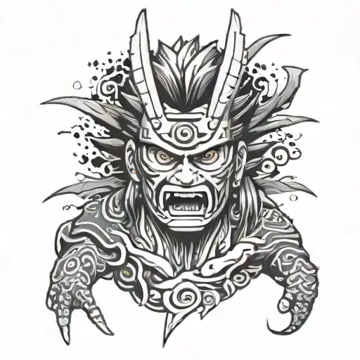 Naruto pain tattoo design idea