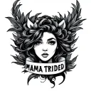 mama tried tattoo design idea