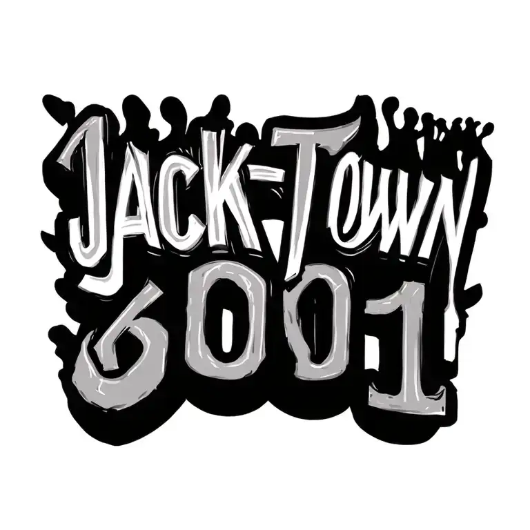 "Jack-Town 601" Mississippi Drawing tattoo design idea