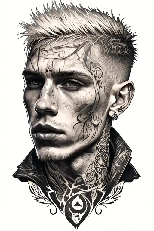 Mgk is tattoo design idea