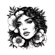 Leticia tattoo design idea