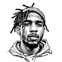 Kid Cudi tattoo design idea