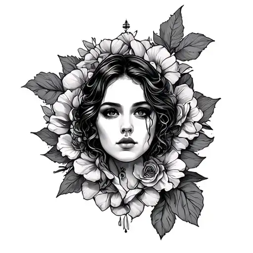 moment die memento live tattoo design idea