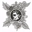 Depeche mode tattoo design idea