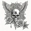 Depeche mode tattoo design idea