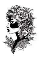 Versace inspired design featuring tattoo design idea