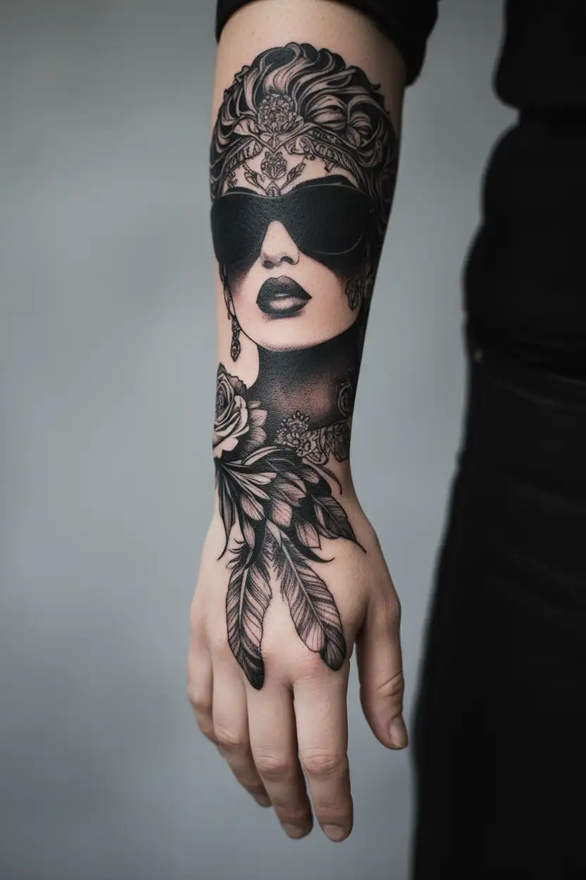 Versace inspired design featuring tattoo design idea