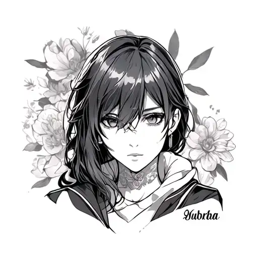 Natsuki Subaru anime tattoo design idea