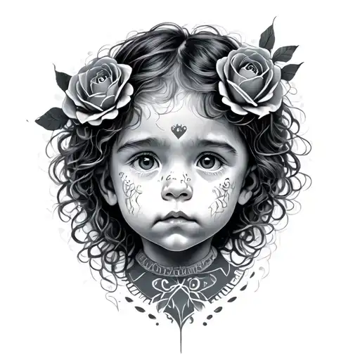 Inner Child tattoo design idea