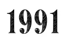 "1991" tattoo design idea
