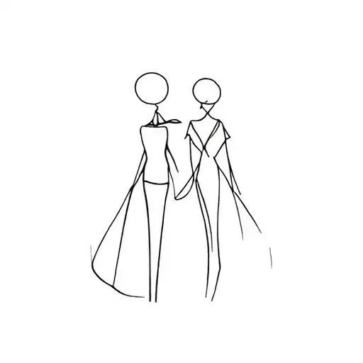 marriage tattoo design idea