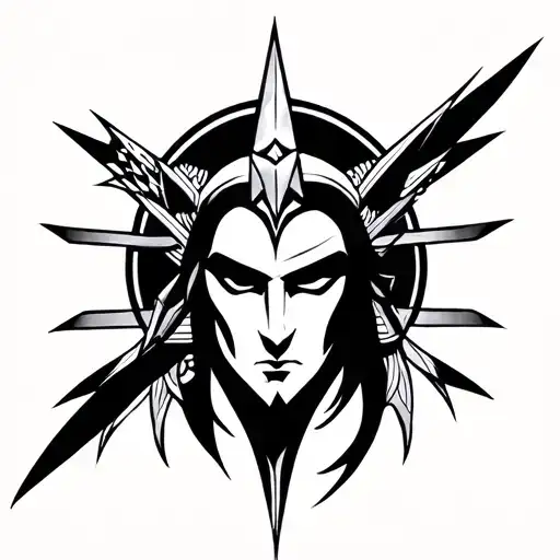 Osiris tattoo design idea