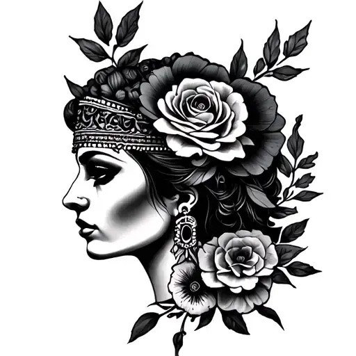 Romani tattoo design idea