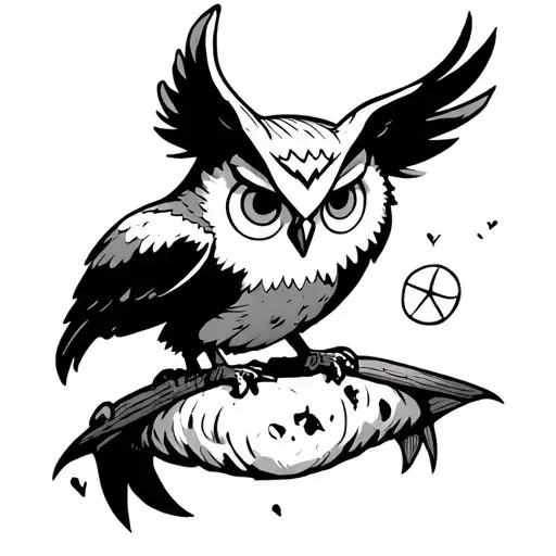 Disney series Gravity Falls, The Owl House, Amphibia, Over the Garden Wall, Star vs the forces of darkness  tattoo design idea