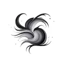 Filler Wave Patterns tattoo design idea