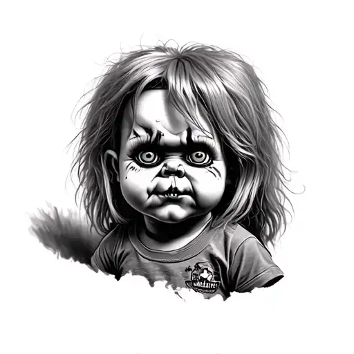 Chucky tattoo design idea