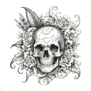 Do Not Go Gentle tattoo design idea