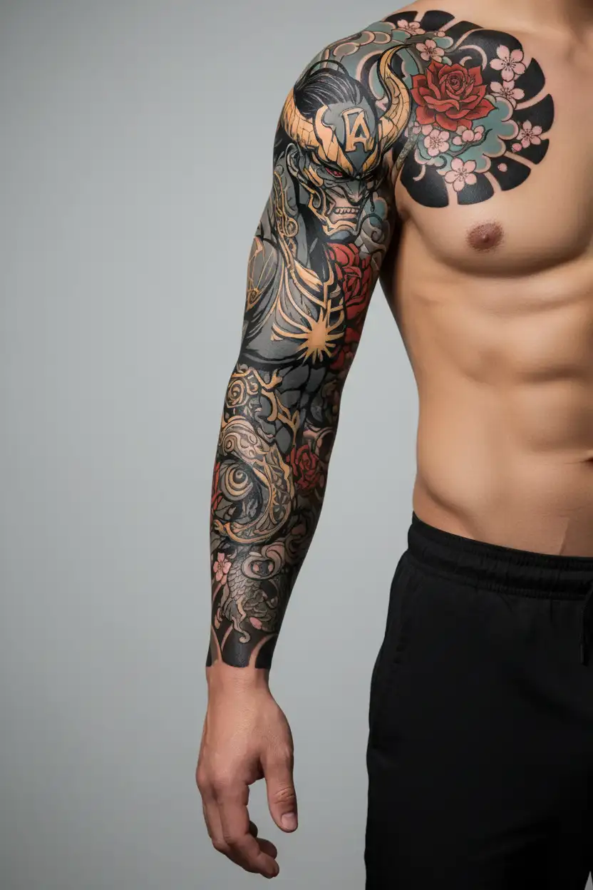 marvel cinematic universe tattoo design idea