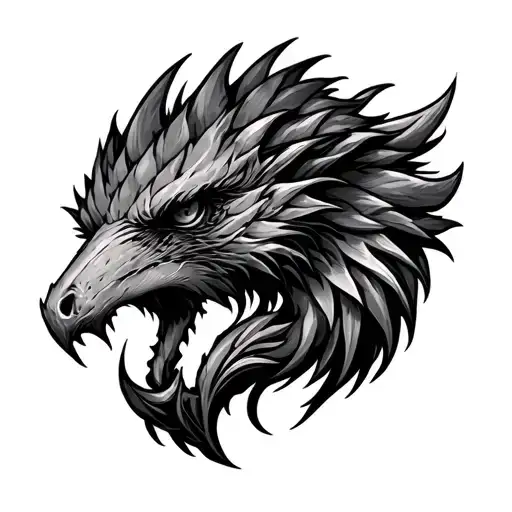 Ark arm implant tattoo design idea