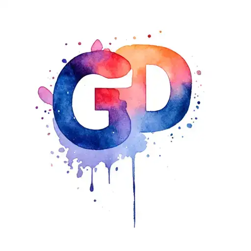 God is greater than high and lows symbol tattoo design idea