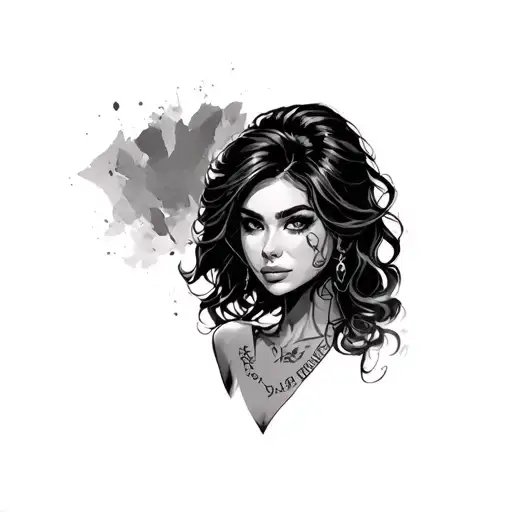 wifes name Naomi Morningstar Chason tattoo design idea