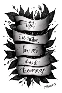 Bible verse Philippians 4:13 tattoo design idea