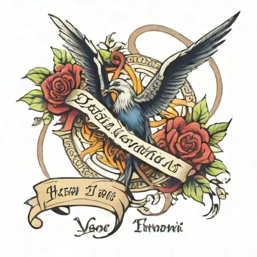 Hebrew 11:1 tattoo design idea