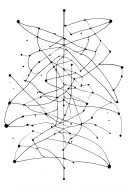 neural network tattoo design idea