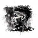 Neymar tattoo design idea