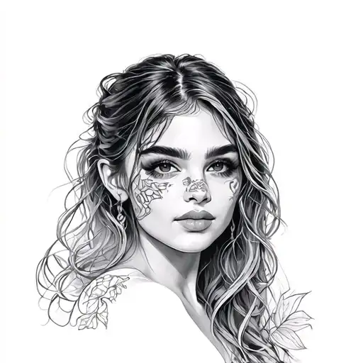 Riley Reid tattoo design idea