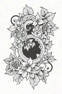 give yourself a reason tattoo design idea