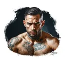 self made man tattoo design idea