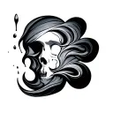 Drizzle tattoo design idea